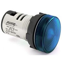 Сигнальная лампа Tekfor AD108-22CS-B-220V синий картинка